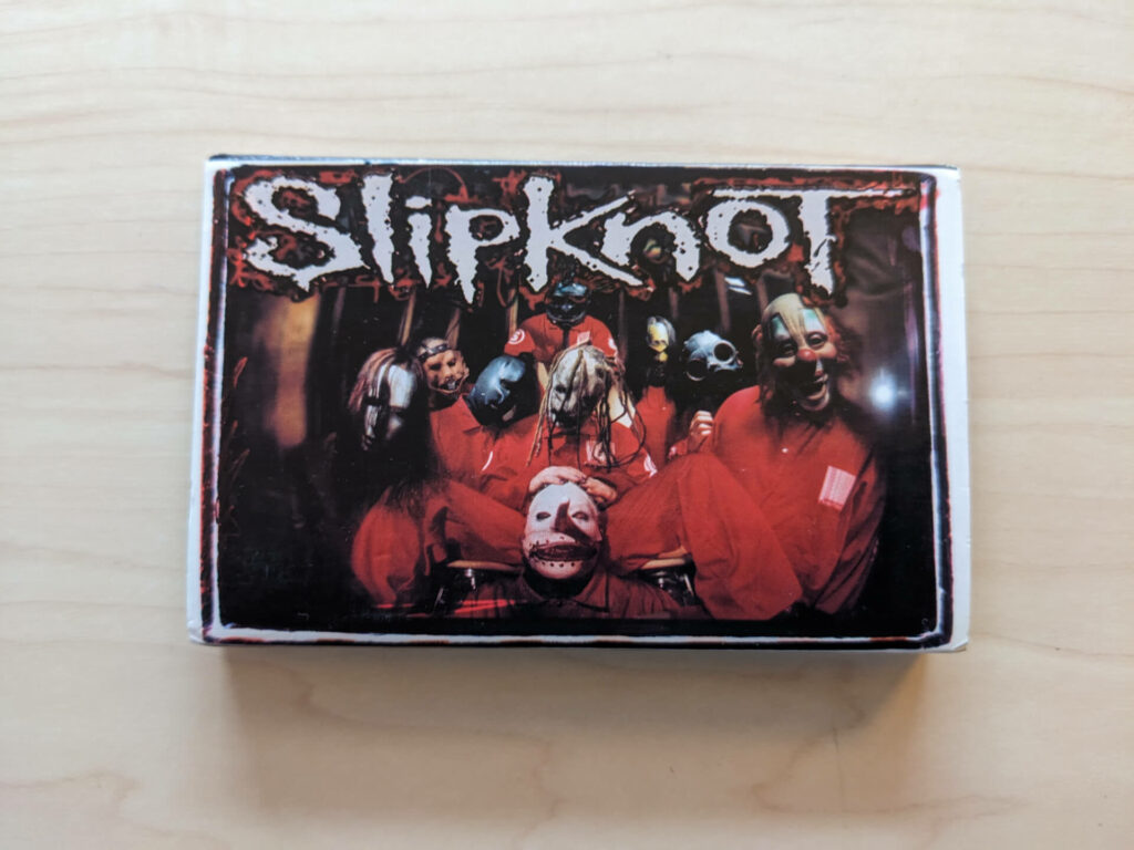 1999 Slipknot Sampler Cassette - Front cover